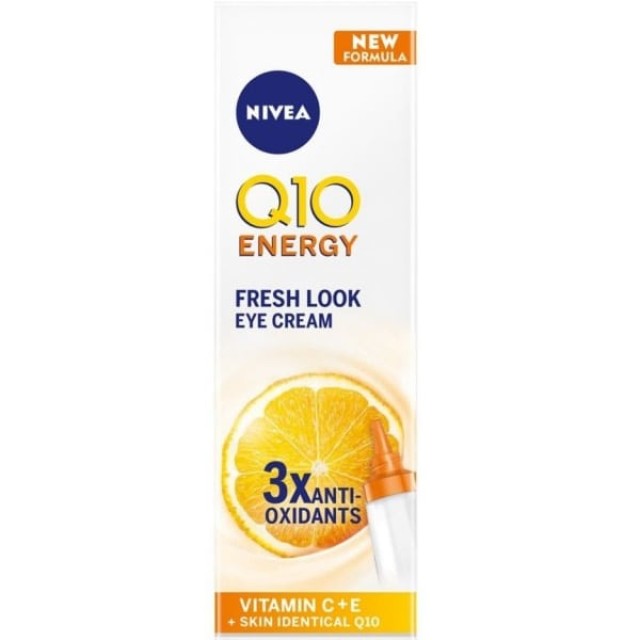 Nivea Q10 Energy Αντιρυτιδική Θεραπεία Ματιών για Αναπλήρωση Ενέργειας, 15ml