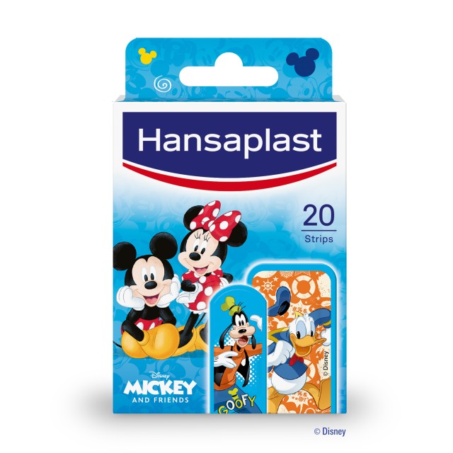 Hansaplast Mickey And Friends Αυτοκόλλητα Επιθέματα Παιδικά  20 Τεμάχια