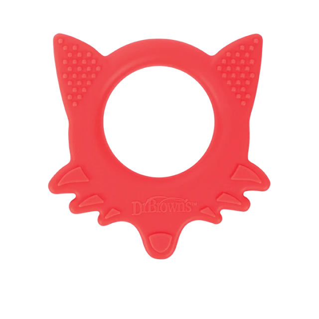 Dr Browns Fox Teething Ring 1pc