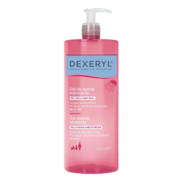 Dexeryl Moisturizing Shower Gel Ενυδατικό gel καθαρισμού για ξηρή κ...