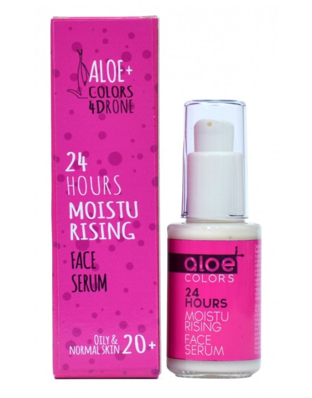 Aloe+ Colors 24Hours Moisturising Face Serum Ενυδατικός Ορός Προσώπου, 30ml