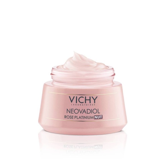 Vichy Neovadiol Rose Platinum Night Κρέμα Νυκτός Για Μετά Την Εμμηνόπαυση 50ml