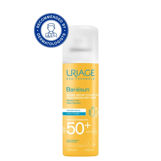 Uriage Bariesun Dry Mist SPF50+ Dry Mist Αντηλιακό Σπρέι Προσώπου και Σώματος, 200ml