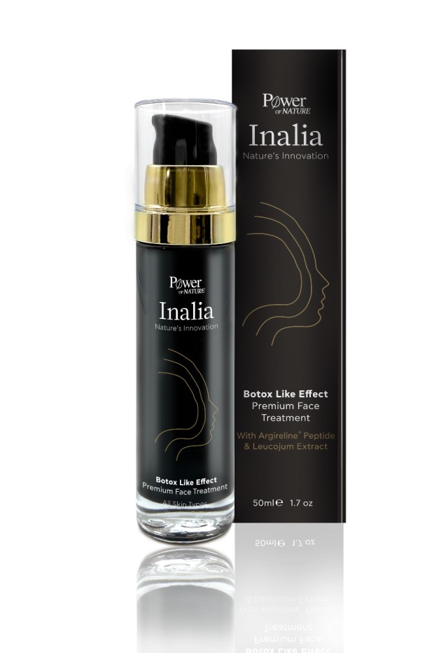 Inalia Botox Like Effect Premium Face Treatment Αντιρυτιδική Κρέμα Προσώπου, 50ml