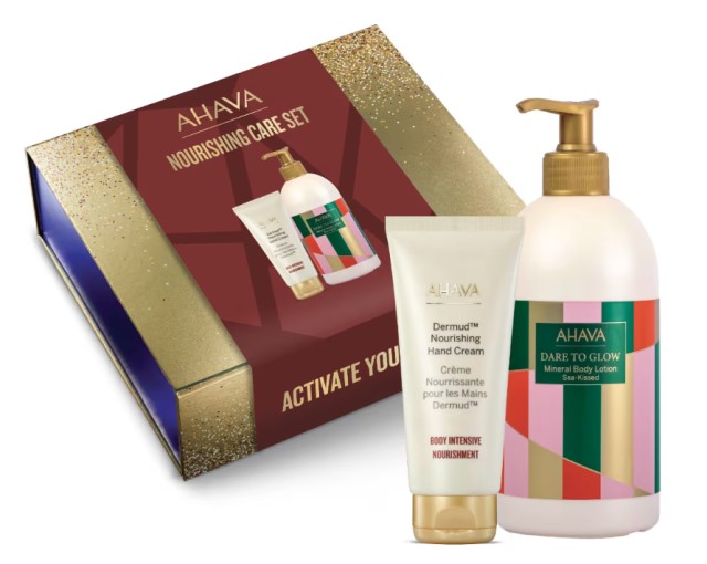 Ahava Nourishing Care Set με Mineral Sea-Kissed Body Lotion Λοσιόν ...
