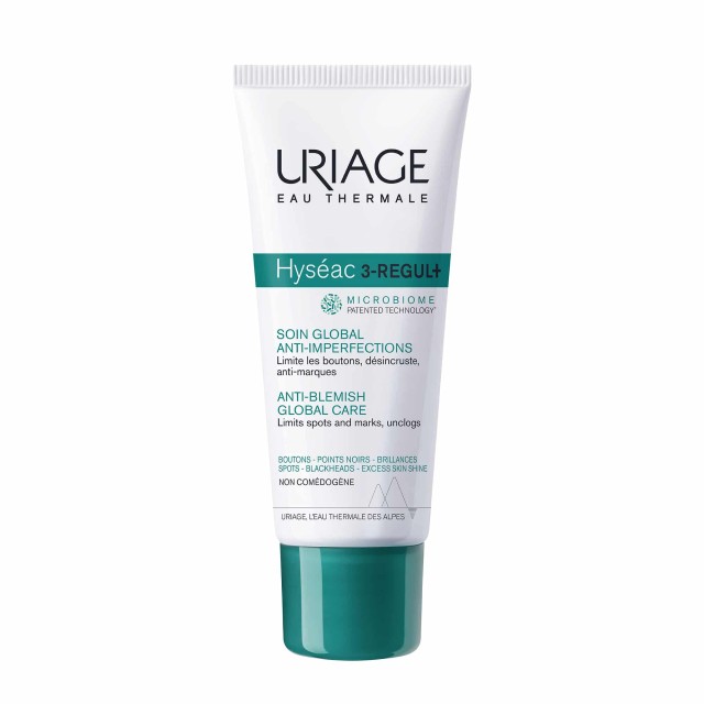 Uriage Hyséac 3-Regul + Anti-Blemish Global Care Ολοκληρωμένη Φροντίδα κατά των Ατελειών, 40ml
