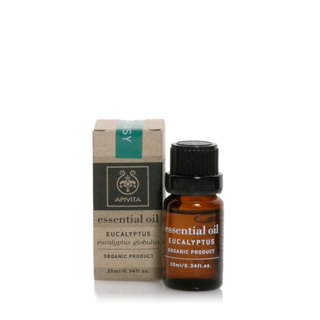 Apivita Essential Oil Eucalyptus Αιθέριο Έλαιο Ευκάλυπτος 10ml