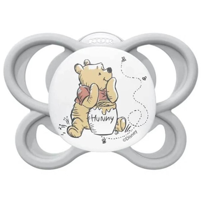 Nuk Perfect Match Air Πιπίλα Σιλικόνης με Θήκη 6-18m, 1τμχ
