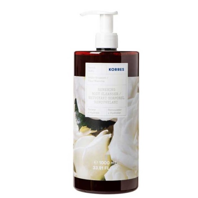 Korres Renewing Body Cleanser Mediterranean Vanilla Blossom Αφρόλου...