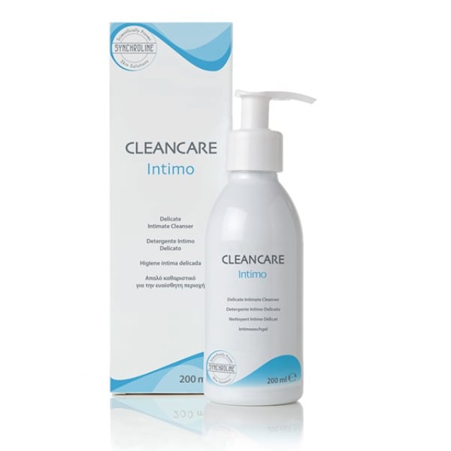 Synchroline Cleancare Intimo Απαλό Καθαριστικό για την Ευαίσθητη Πε...