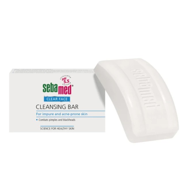 Sebamed Clear Face Cleansing Bar Μπάρα Σαπουνιού για το Πρόσωπο, 100gr