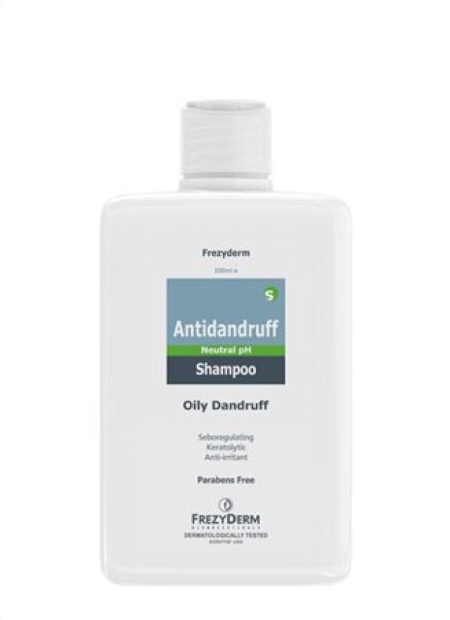 Frezyderm Antidandruff Shampoo Σαμπουάν Κατά της Λιπαρής Πιτυρίδας 200ml