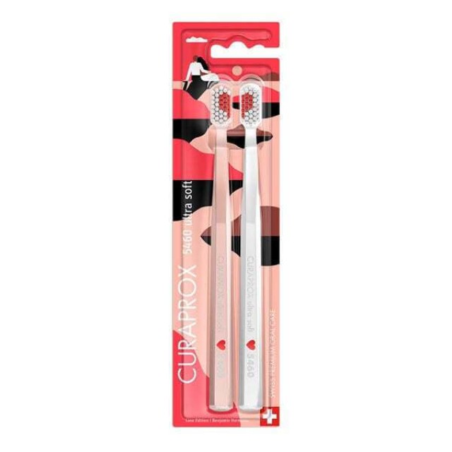 Curaprox CS 5460 Duo Love Edition 2025 Οδοντόβουρτσα Ultra Soft, 2 τμχ