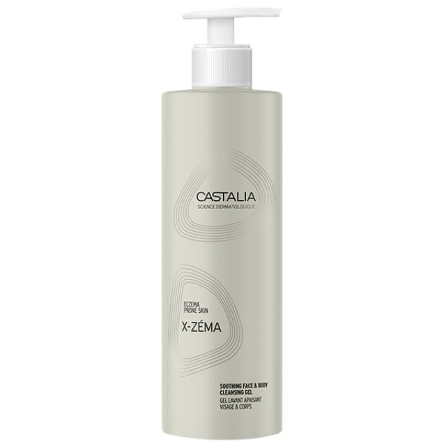Castalia X-zéma Soothing Face & Body Cleansing Gel Καθαρισμού για Ε...