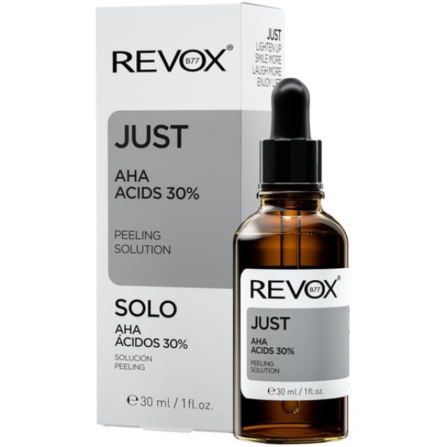 Revox B77 Just AHA Acids 30% Απολεπιστικός Ορός Προσώπου, 30ml