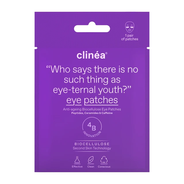 Clinea Anti-aging Biocellulose Eye Patches for Anti-aging, 1 pair