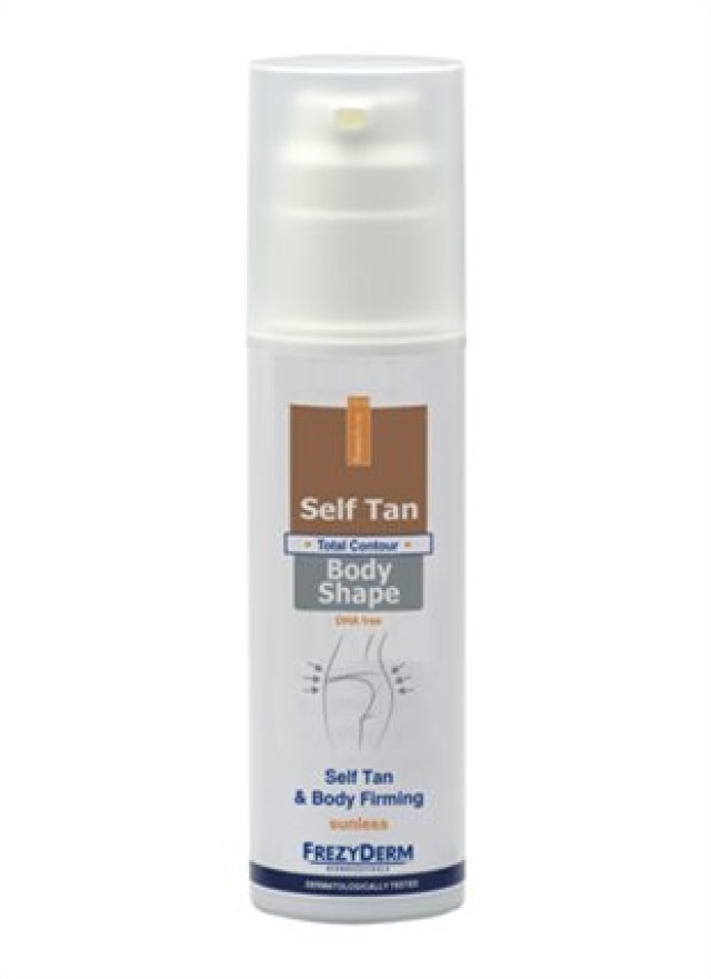 Frezyderm Self Tan Body Shape Αυτομαυριστικό Γαλάκτωμα Με Συσφικτική Δράση, 150ml