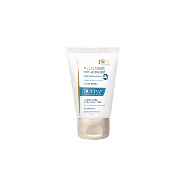 Ducray Melascreen PhotoAging SPF50+ Κρέμα Χεριών για Κηλίδες - Πανάδες, 50ml