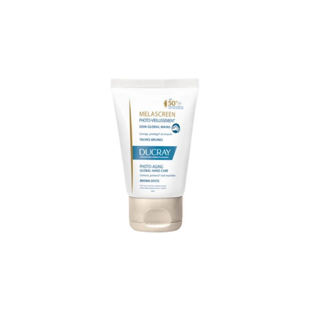 Ducray Melascreen PhotoAging SPF50+ Hand Cream for Spots - Pan...