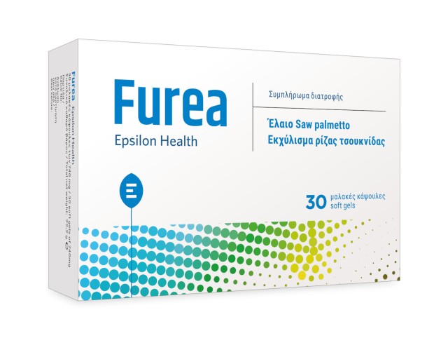 Epsilon Health Furea Συμπλήρωμα Διατροφής Για Την Υγεία Του Προστάτη, 30 Μαλακές Κάψουλες