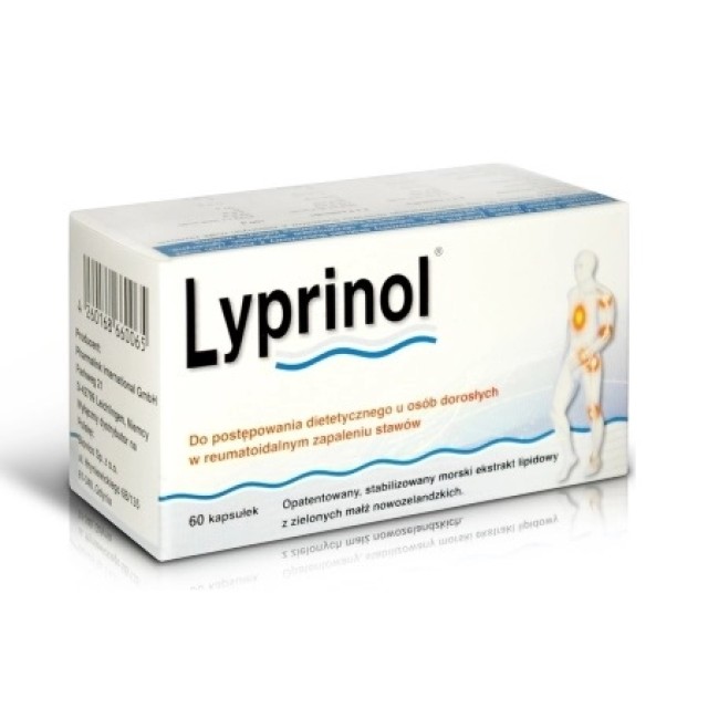 Lyprinol Για Υποστήριξη των Αρθρώσεων και της Υγείας του Αναπνευστικού, 60 Κάψουλες