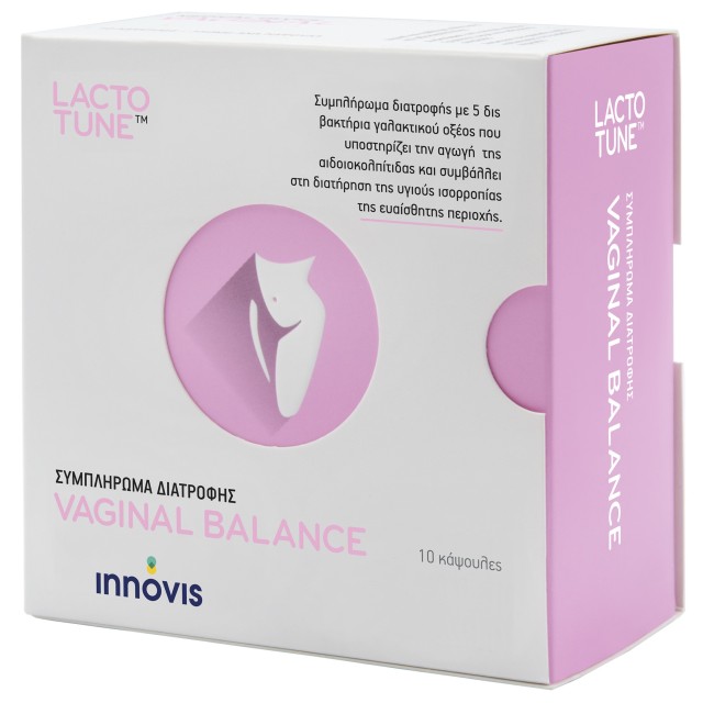 Innovis Health Lactotune Vaginal Balance, 10 Κάψουλες