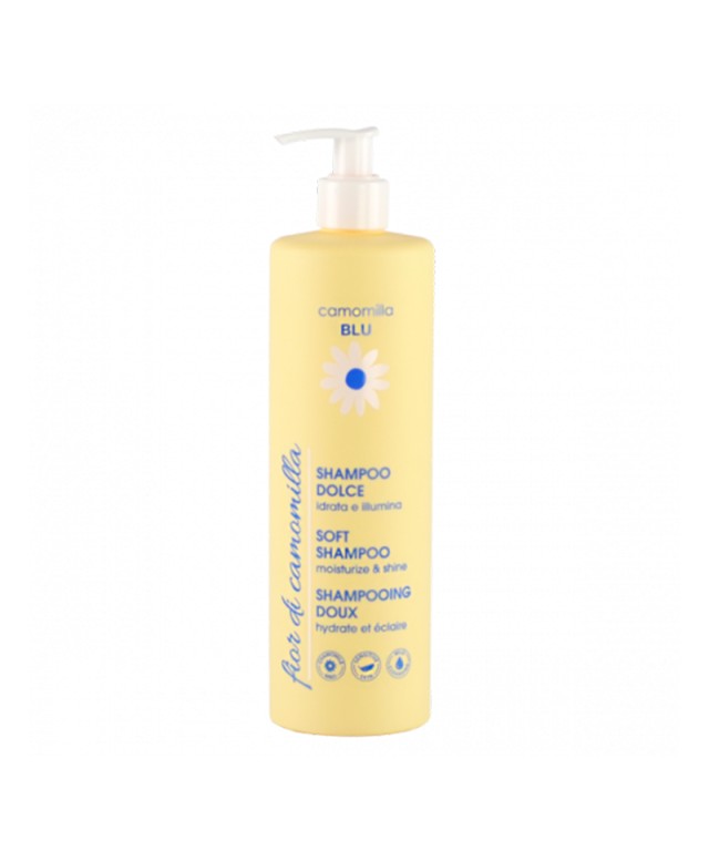 Camomilla Blu Soft Shampoo Απαλό Σαμπουάν μαλλιών, 500 ml