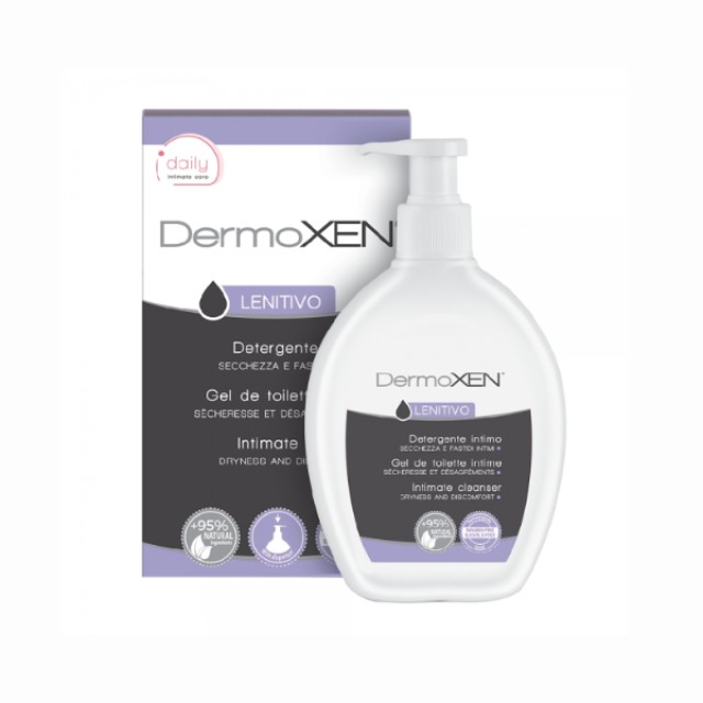 DermoXEN Intimate Cleanser Lenitivo Καθαριστικό για την Ευαίσθητη Π...