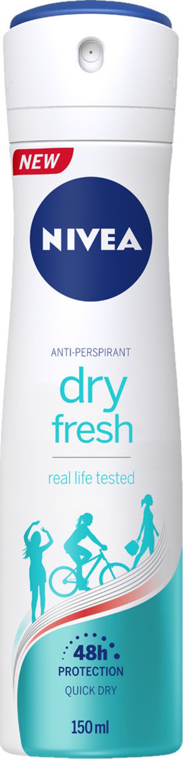 Nivea Dry Fresh Γυναικείο Αποσμητικό Spray 48ωρης Προστασίας, 150ml