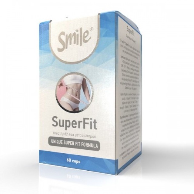 Smile Super Fit Συμπλήρωμα Ενίσχυσης Μεταβολισμού, 60 Κάψουλες