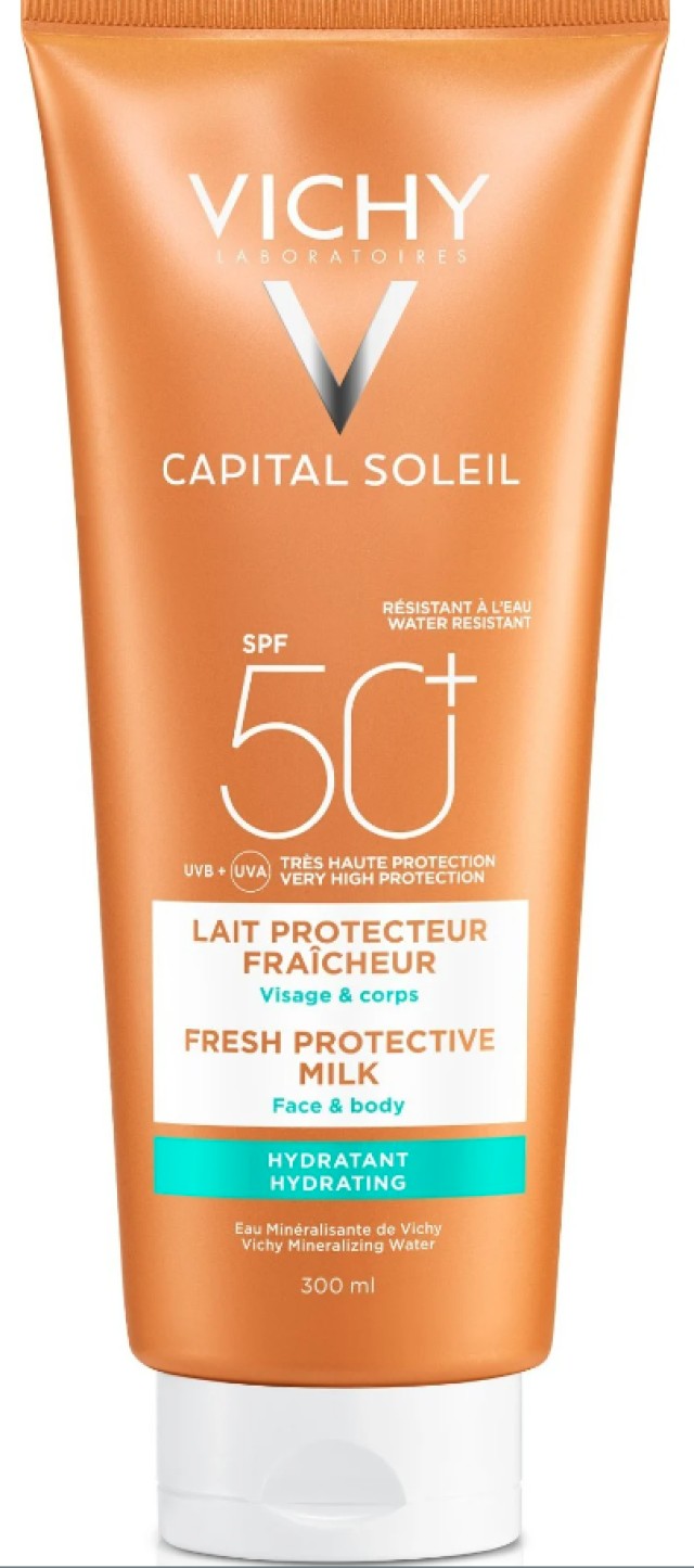 Vichy Capital Soleil SPF50 Γαλάκτωμα Σώματος για Ευαίσθητες Επιδερμίδες, 300ml