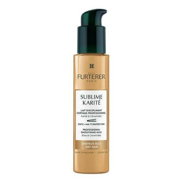 Rene Furterer Sublime Karite Professional Smoothing Milk Επαγγελματική Κρέμα Λείανσης Χωρίς Ξέβγαλμα, 100ml