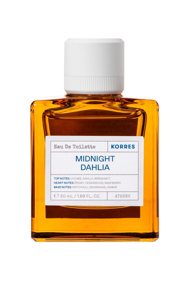 Korres Midnight Dahlia Eau De Toilette Γυναικείο Άρωμα, 50ml