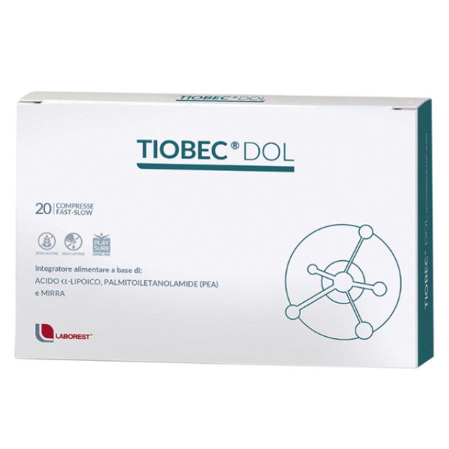 Laborest Tiobec Dol Fast-Slow Ειδικό Συμπλήρωμα Διατροφής, 20 Ταμπλ...
