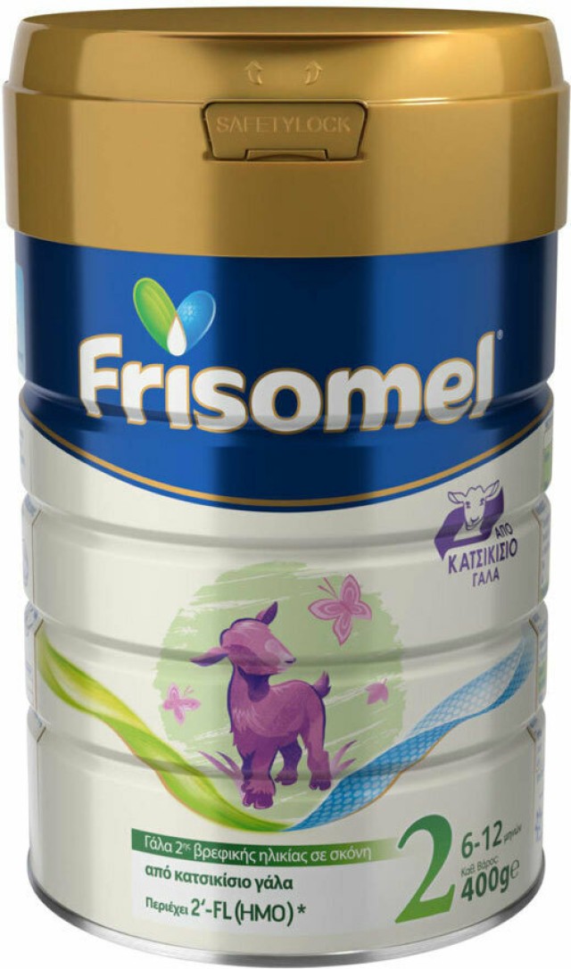Frisomel Goat 2 6m+ Γάλα σε Σκόνη 2ης Βρεφικής Ηλικίας από τον 6ο Μήνα 400gr