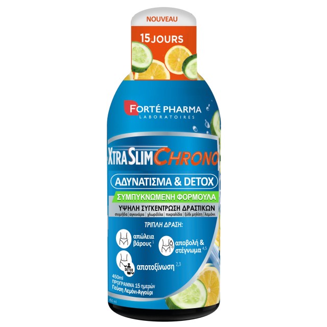 Forte Pharma XtraSlim Chrono Detox Slimming Συμπλήρωμα Διατροφής γι...