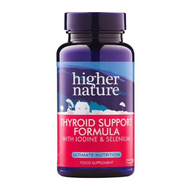 Higher Nature Thyroid support Formula Συμπλήρωμα Διατροφής για την Υγεία του Θυρεοειδούς Αδένα, 60caps
