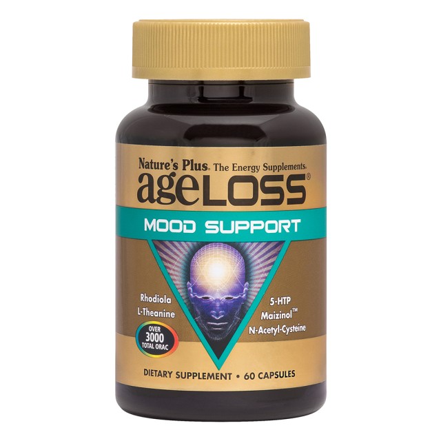 Natures Plus AgeLoss Mood Support, 60 Κάψουλες
