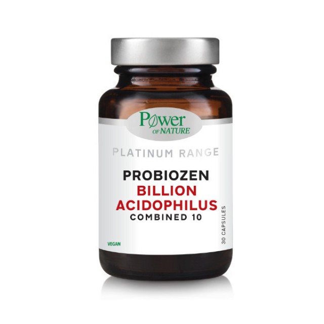 Power Health Platinum Range Probiozen Billion Acidophilus Combined 10 Συμπλήρωμα Με Προβιοτικά 20mg, 30 κάψουλες