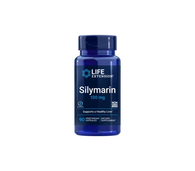 Life Extension Silymarin 100mg Συμπλήρωμα Διατροφής με Σιλυμαρίνη, ...