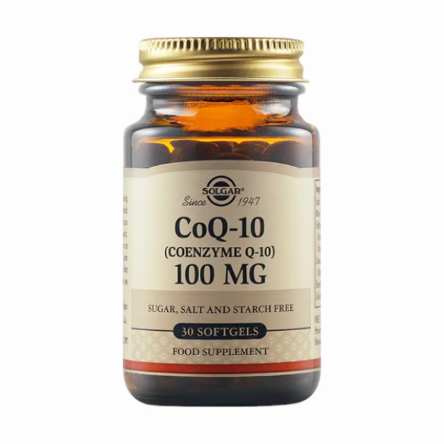 Solgar Coenzyme Q-10 100mg Συμπλήρωμα Διατροφής με Συνένζυμο Q-10, ...