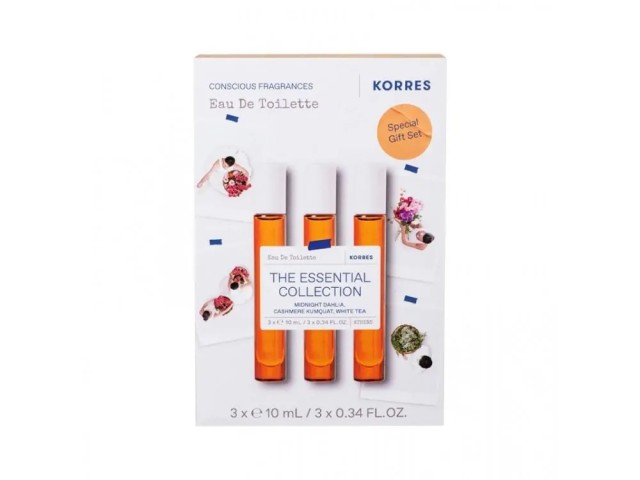 Korres Promo Bestsellers Vial Trio Bestseller Scents The Essential ...