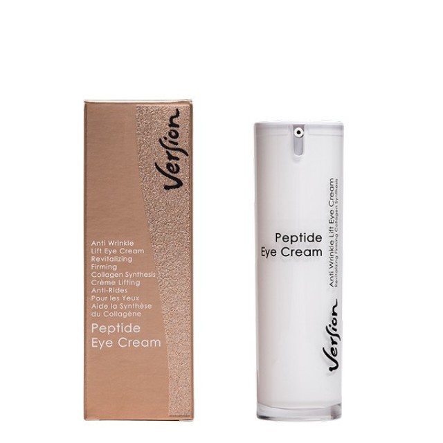 Version Peptide Anti-wrinkle Lift Eye Cream Collagen Synthesis Αντιρυτιδική και Συσφικτική (lifting) Κρέμα Ματιών, 30ml