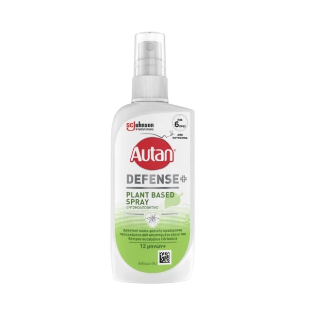 Autan Defense Plant-Based Spray Εντομοαπωθητικό Σπρέυ, 100ml