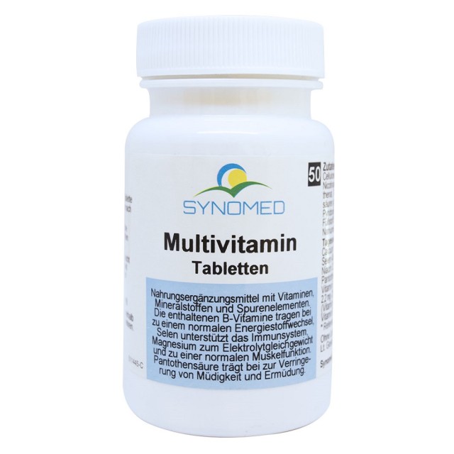 Metapharm Synomed Multivitamin, 50 Ταμπλέτες