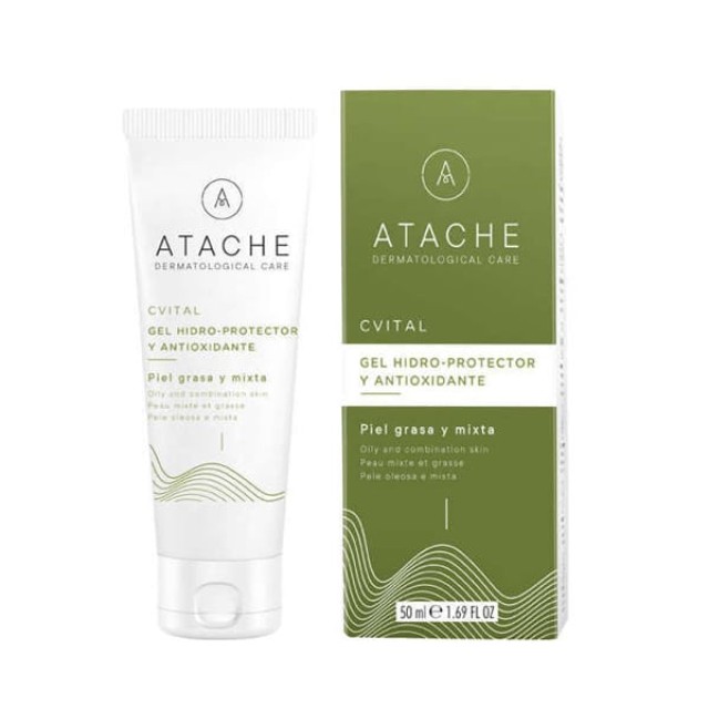 Atache C-Vital AHA Gel Τζελ Καθαρισμού για Μικτή / Λιπαρή Επιδερμίδ...