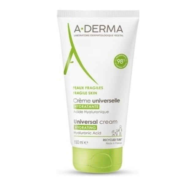 A-Derma Universal Moisturizing Cream Ενυδατική Κρέμα Για Όλη την Οικογένεια Για Πρόσωπο & Σώμα, 50ml