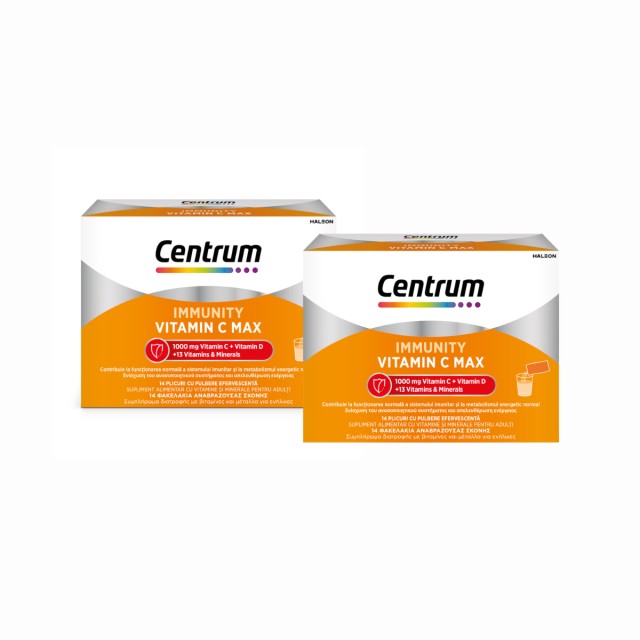 Centrum Promo Immunity Vitamin C Max, 2x14 sachets