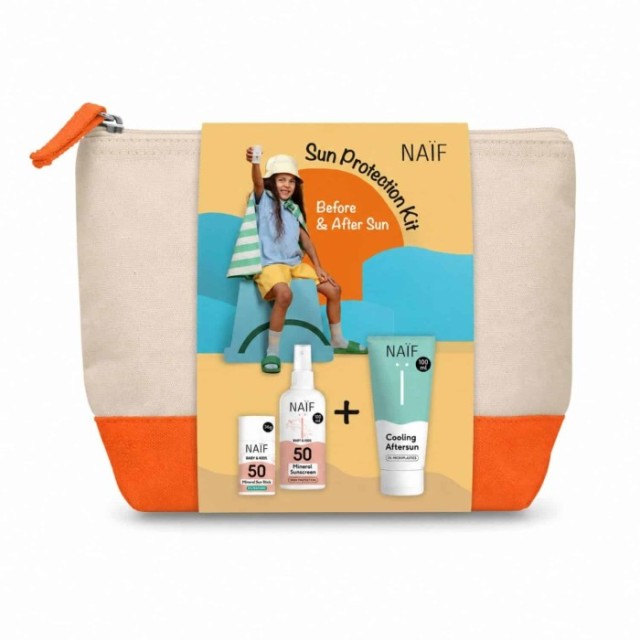 Naif Promo Baby & Kids Mineral Sun Stick SPF50 Αντηλιακό Στικ Προσώ...