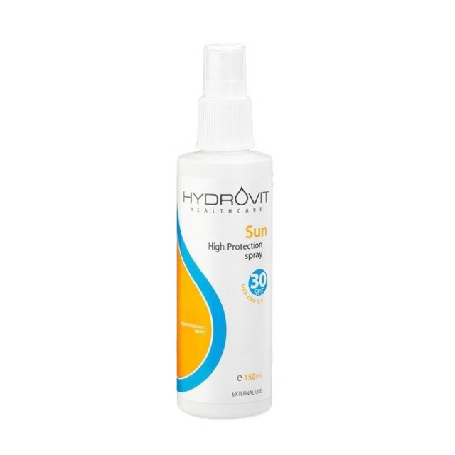 Hydrovit Sun High Protection Spray SPF30, Αντηλιακό Εκνέφωμα, 200ml